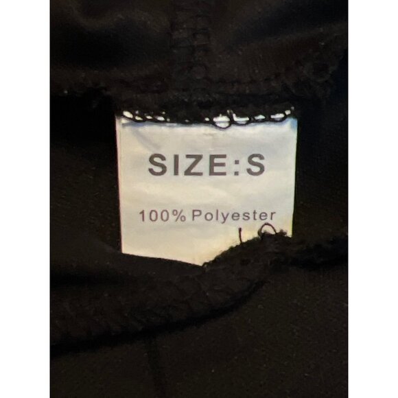 Adult Scream-Inspired Black Hooded Costume Dress With Jagged Hem & Bloody Knife - Picture 7 of 7